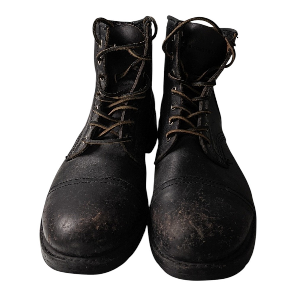 Frye 150th Anniversary Limited Edition Leather Cap Toe Boots Mens 9.5 Distressed